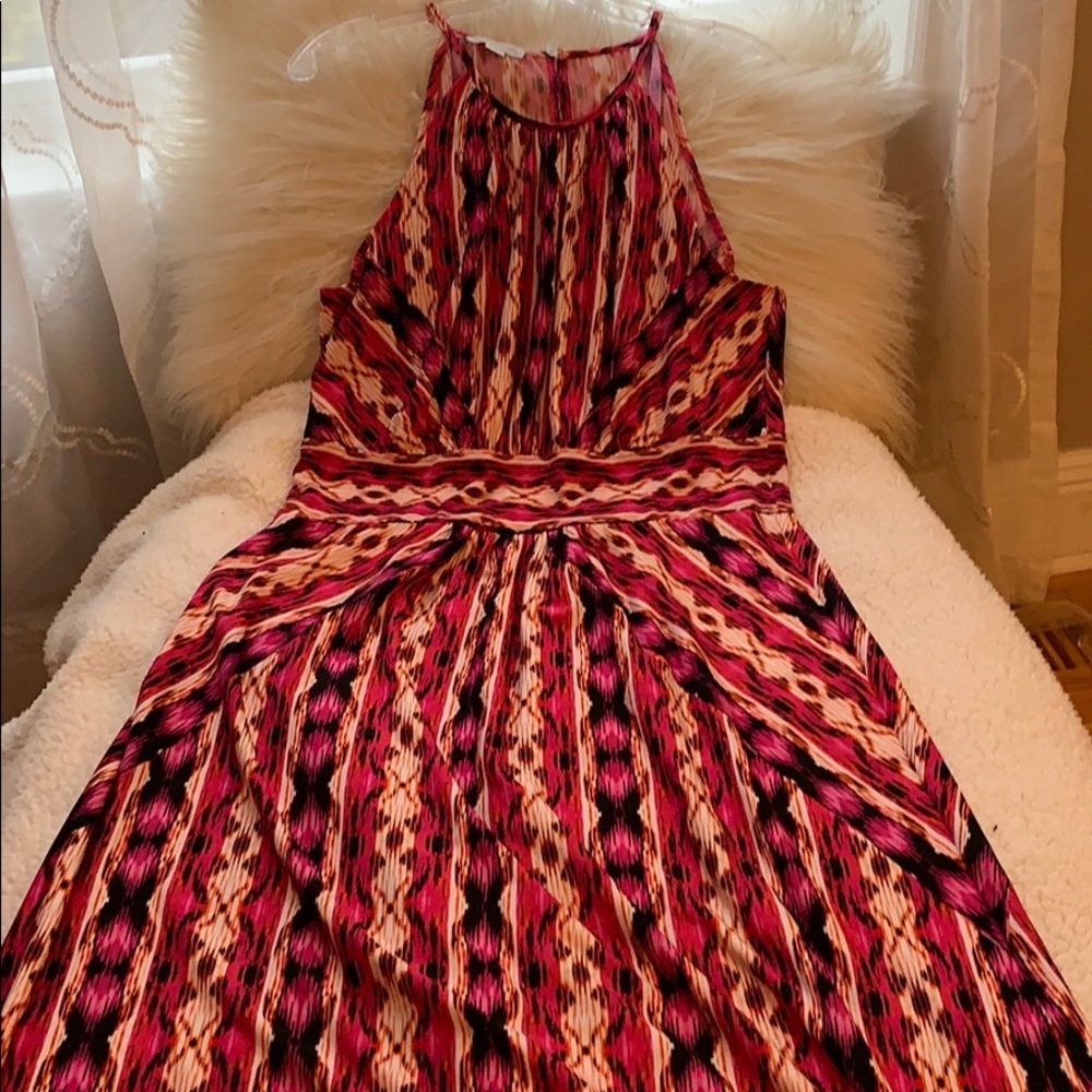 Maxi tank dress, bright beautiful colors!